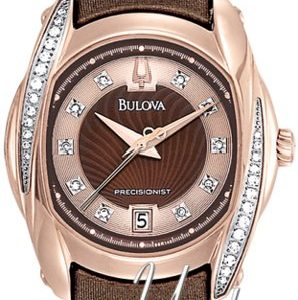 Bulova Precisionist 98r140 Kello Ruskea / Satiini