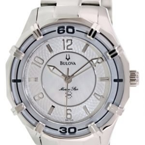 Bulova Sport 96l145 Kello Valkoinen / Teräs