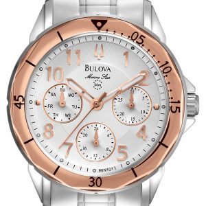 Bulova Sport 96n101 Kello Valkoinen / Teräs