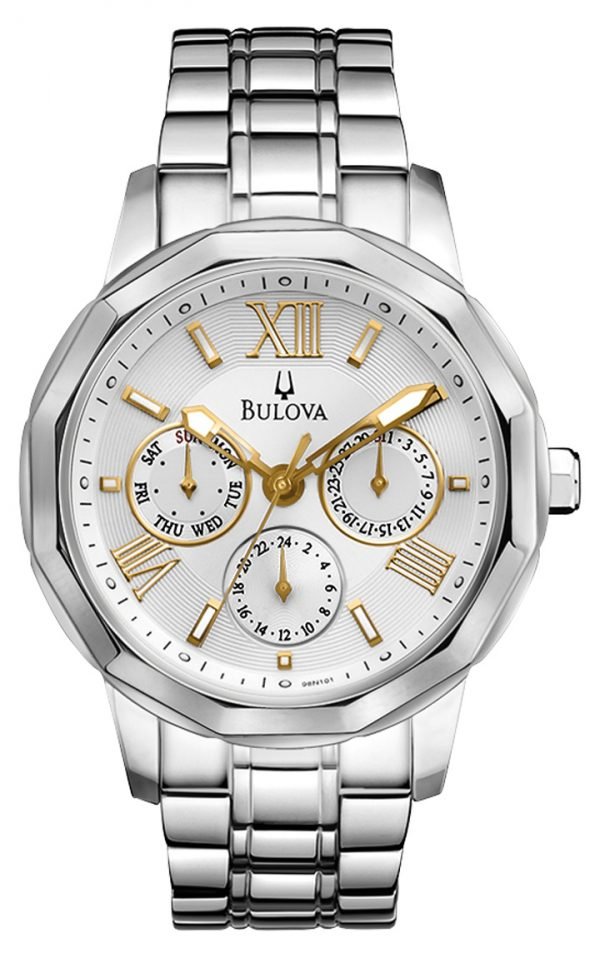 Bulova Sport 96n103 Kello Hopea / Teräs