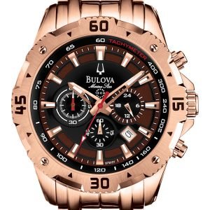 Bulova Sport 97b121 Kello Ruskea / Punakultasävyinen