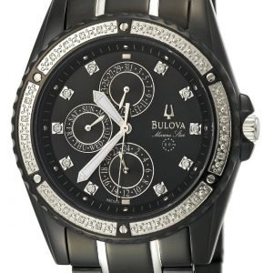 Bulova Sport 98e003 Kello Musta / Teräs