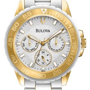 Bulova Sport 98n102 Kello Hopea / Kumi