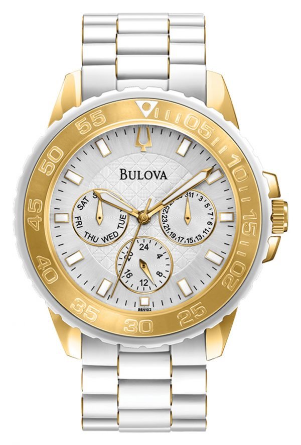 Bulova Sport 98n102 Kello Hopea / Kumi