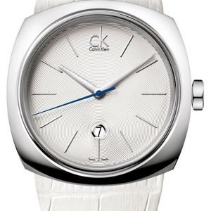 Calvin Klein Basic K9721137 Kello Valkoinen / Nahka