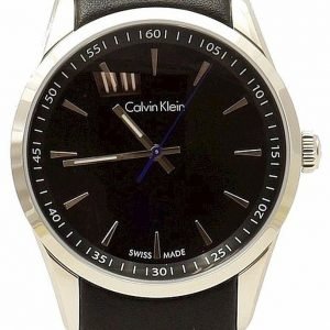 Calvin Klein Bold K5a311c1 Kello Musta / Nahka