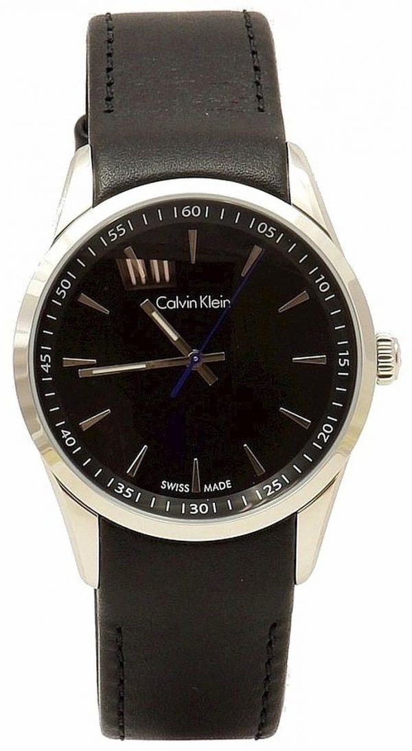 Calvin Klein Bold K5a311c1 Kello Musta / Nahka