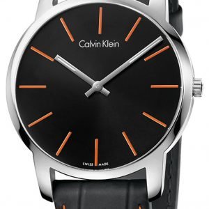 Calvin Klein City K2g211c1 Kello Musta / Nahka