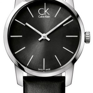 Calvin Klein City K2g23107 Kello Musta / Nahka