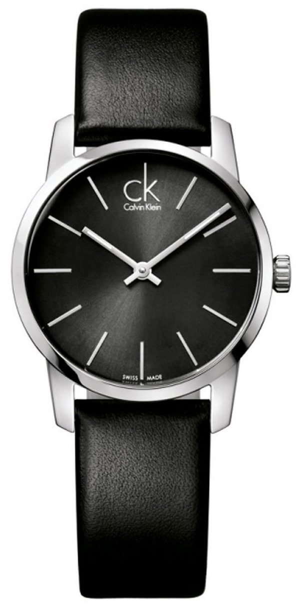 Calvin Klein City K2g23107 Kello Musta / Nahka