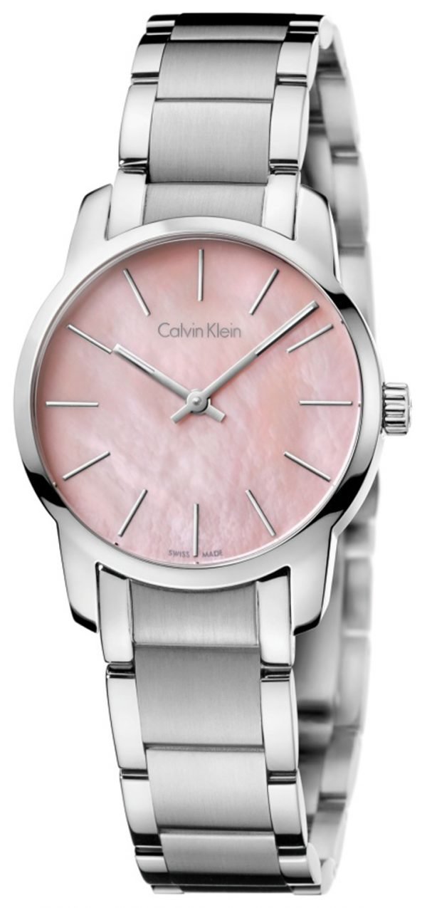 Calvin Klein City K2g2314e Kello Pinkki / Teräs