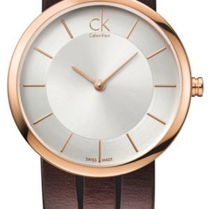 Calvin Klein Classic K2r2m6g6 Kello Hopea / Nahka