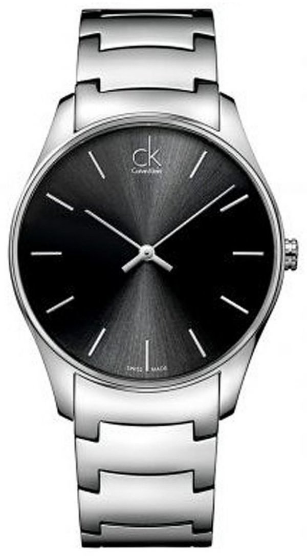 Calvin Klein Classic K4d21141 Kello Musta / Teräs