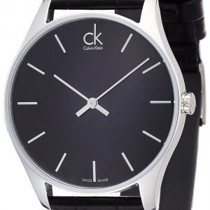 Calvin Klein Classic K4d211c1 Kello Musta / Nahka