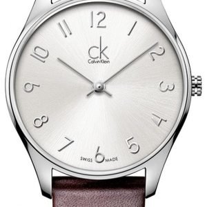 Calvin Klein Classic K4d221g6 Kello Hopea / Nahka