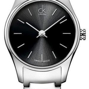 Calvin Klein Classic K4d23141 Kello Musta / Teräs