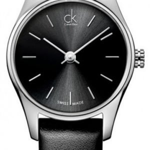 Calvin Klein Classic K4d231c1 Kello Musta / Nahka