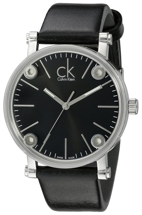 Calvin Klein Cogent K3b2t1c1 Kello Musta / Nahka