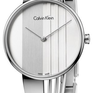 Calvin Klein Dress K6s2n116 Kello Hopea / Teräs