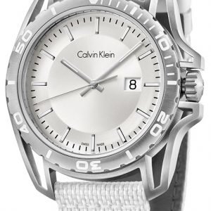 Calvin Klein Earth K5y31vk6 Kello Hopea / Nahka