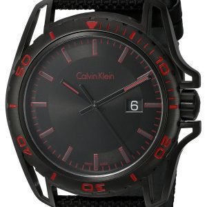 Calvin Klein Earth K5y31zb1 Kello Musta / Nahka