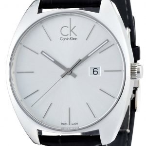 Calvin Klein Exchange K2f21120 Kello Valkoinen / Nahka