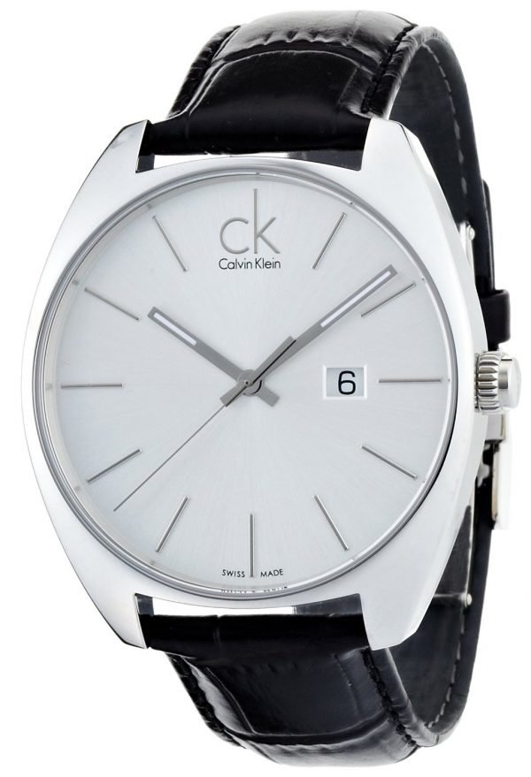 Calvin Klein Exchange K2f21120 Kello Valkoinen / Nahka