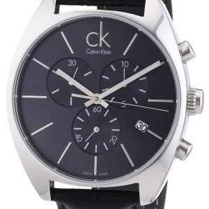 Calvin Klein Exchange K2f27107 Kello Musta / Nahka