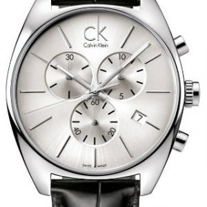 Calvin Klein Exchange K2f27120 Kello Hopea / Nahka