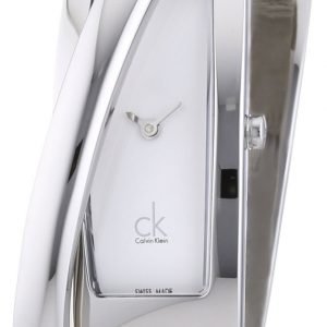 Calvin Klein Feminine K2j23101 Kello Valkoinen / Teräs