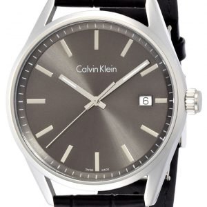 Calvin Klein Formality K4m211c3 Kello Musta / Nahka