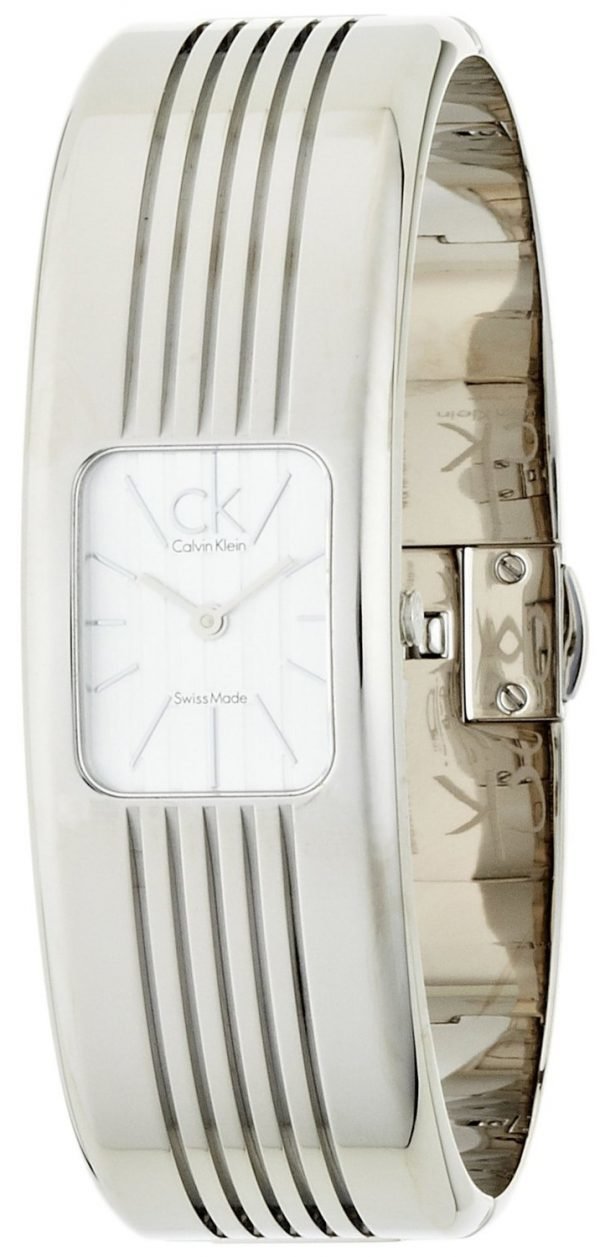 Calvin Klein Fractal K8122120 Kello Valkoinen / Teräs