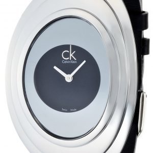 Calvin Klein Glam K9322102 Kello Musta / Nahka