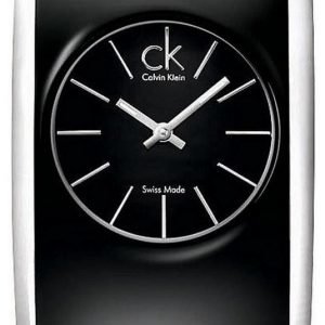 Calvin Klein Gloss K6094101 Kello Musta / Teräs