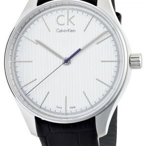 Calvin Klein Gravitation K9811120 Kello Hopea / Nahka