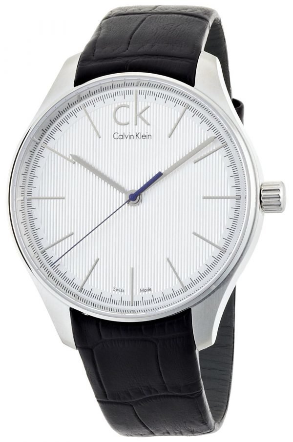 Calvin Klein Gravitation K9811120 Kello Hopea / Nahka