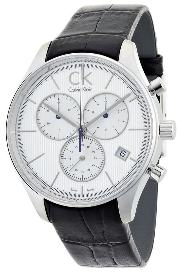 Calvin Klein Gravitation K9814220 Kello Valkoinen / Nahka