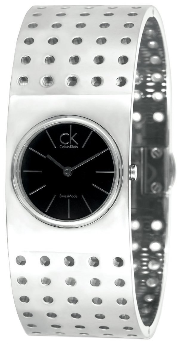 Calvin Klein Grid K8322107 Kello Musta / Teräs