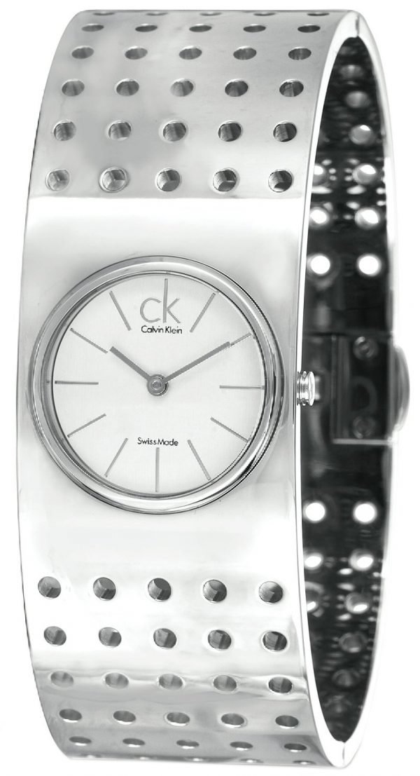 Calvin Klein Grid K8322120 Kello Valkoinen / Teräs