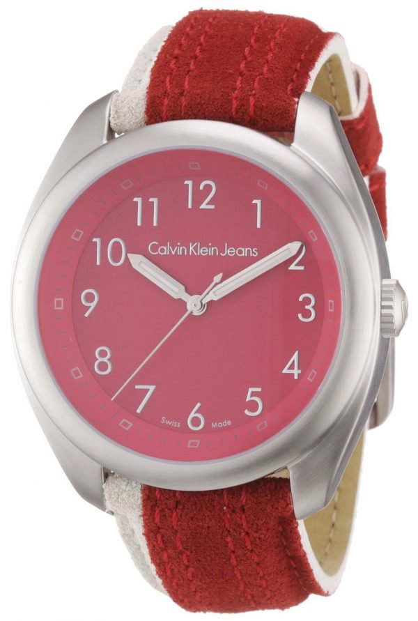 Calvin Klein Impulsive K5811191 Kello Punainen / Nahka