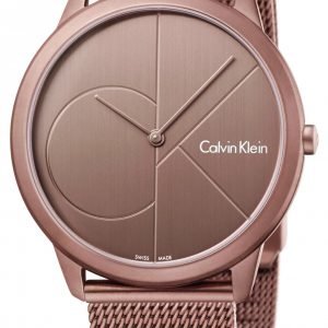 Calvin Klein K3m11tfk Kello Pronssi / Teräs