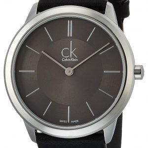 Calvin Klein K3m221c4 Kello Harmaa / Nahka