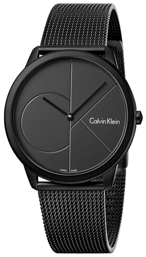 Calvin Klein K3m514b1 Kello Musta / Teräs