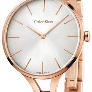 Calvin Klein K7e23646 Kello Hopea / Punakultasävyinen