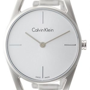 Calvin Klein K7l23146 Kello Valkoinen / Teräs