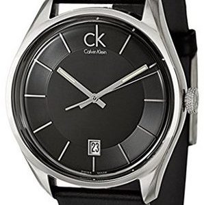 Calvin Klein Masculine K2h21102 Kello Musta / Nahka