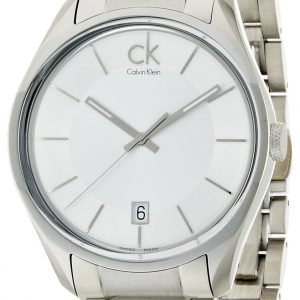 Calvin Klein Masculine K2h21126 Kello Valkoinen / Teräs