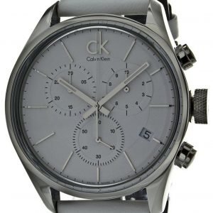 Calvin Klein Masculine K2h27101 Kello Valkoinen / Nahka