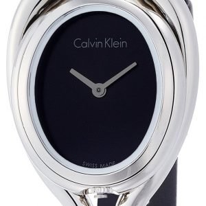Calvin Klein Microbelt K5h231b1 Kello Musta / Satiini