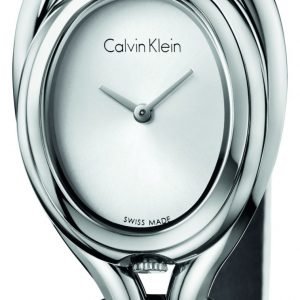 Calvin Klein Microbelt K5h231k6 Kello Hopea / Satiini